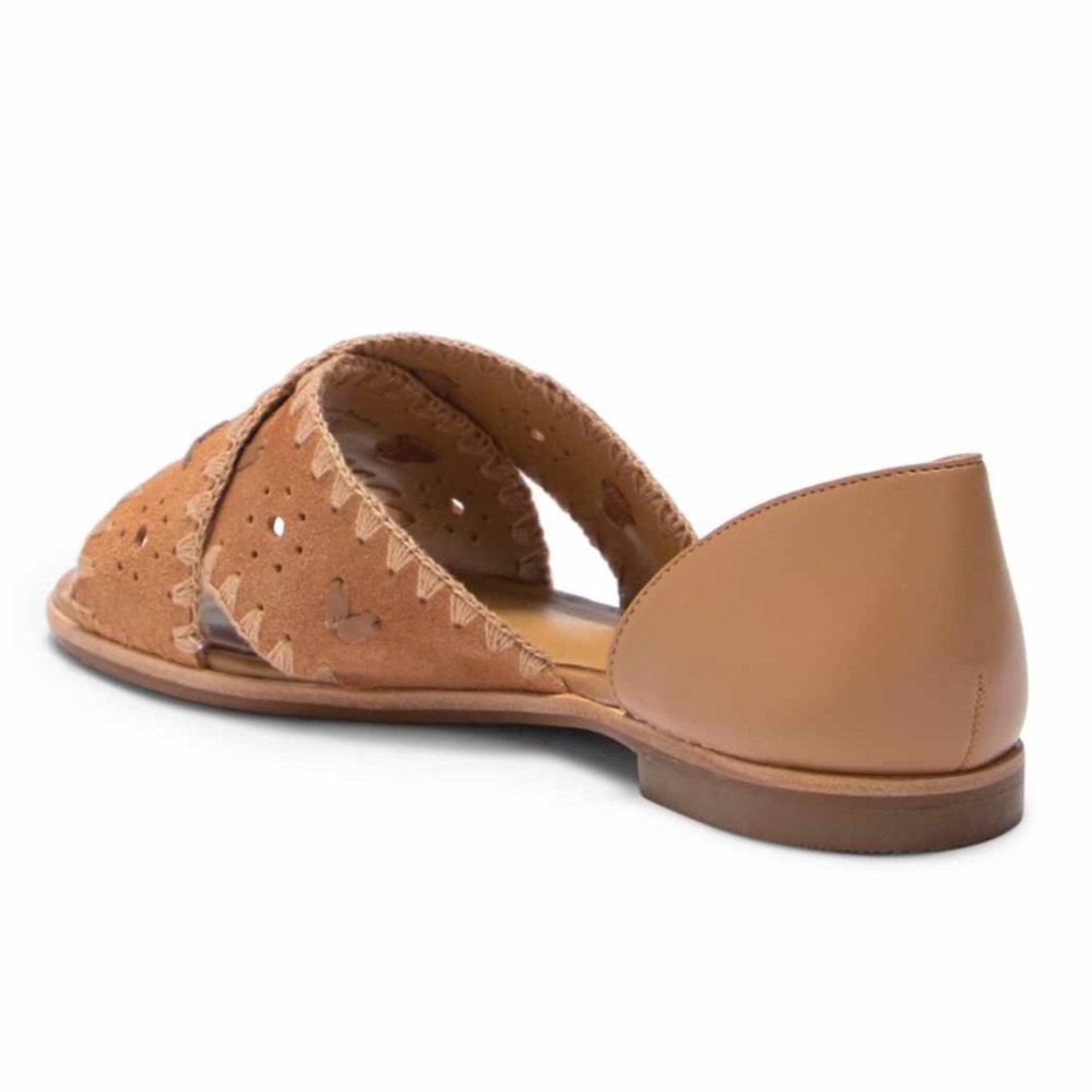 Jack Rogers Slip on Suede Sandal 10M - Picture 3 of 5